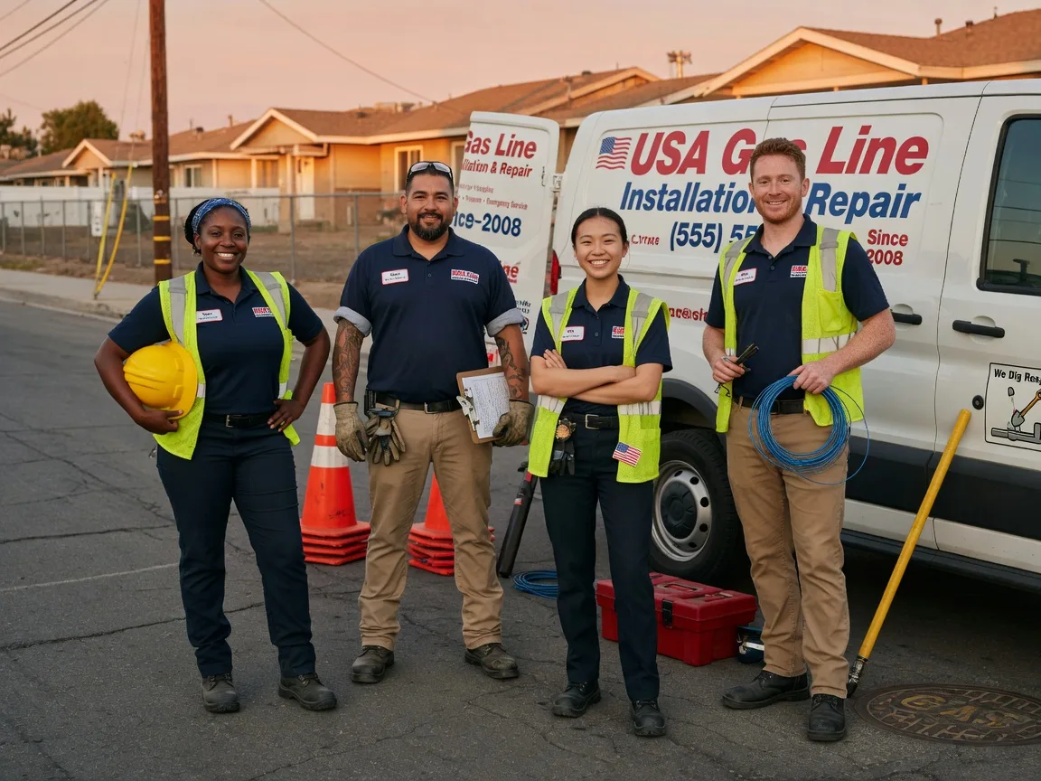 Gas Line Installation company in Bonita, CA